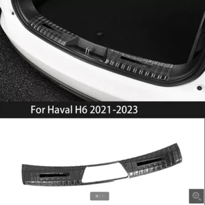 Steel Black Rear Bumper Protector For 2024 Haval H6 Accessories Scuff Guard - Picture 1 of 10
