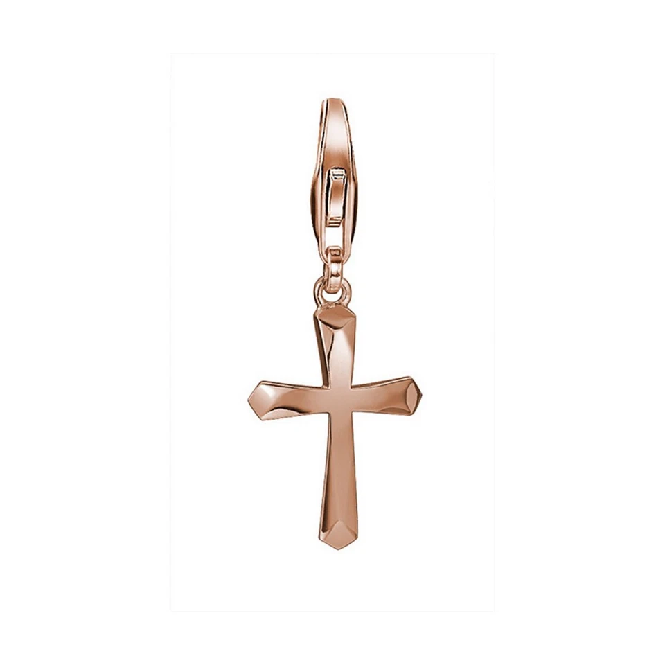 Esprit Anhänger Charms Silber Rosé Belief Kreuz ESCH91431B000 - Bild 1 von 1