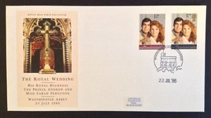 GB 1986 Royal Wedding Set on Unaddressed First Day Cover, Windsor Philatelic SHS - Picture 1 of 1