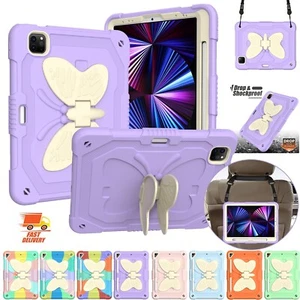 Kids Friendly Shockproof Stand Case Cover For iPad 5/ 6th 7th 8th 9th Generation - Picture 1 of 31