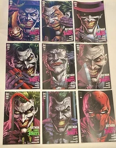 COMIC BOOK LOT Batman Three Jokers- Varients - 9 Books Total. DC 2020 CGC Ready - Picture 1 of 10