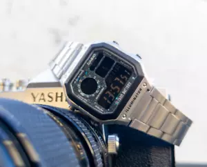 Casio AE-1200 Mod Galaxy Display Negativo - Casio Royale - AE-1200WHD-1AV - Foto 1 di 5