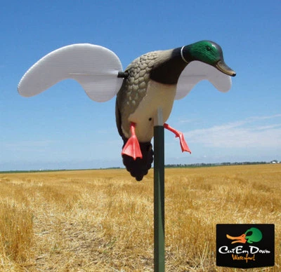 MOJO OUTDOORS BABY MOJO MALLARD DRAKE MOTORIZED SPINNING MAGNETIC WING DECOY  - Image 1 of 3
