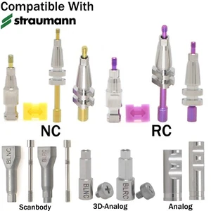 Dental Transfer Open/Closed Tray NC/RC Impression Coping Fits Straumann ITI - Picture 1 of 84