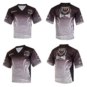 Felino Sublimated Shirt Kick Boxing Muay Thigh Mixed Martial Arts Uniform Jersey - Picture 1 of 6