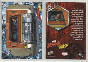 2018 Ant-Man and the Wasp (Upper Deck) FOIL-STAMPED "Base Trading Card" #66