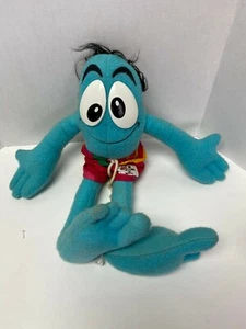 Vintage Leggoons blaue Figur Werbung Plüschtier Stofftier 80er Jahre Boardshorts - Bild 1 von 12