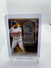 2023 Topps Update Kirby Puckett 1991 World Series Gold Medallion Relic 63/75 SP