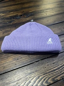 KANGOL NWT CARDINAL 2 WAY LAVENDER UNISEX BEANIE - Picture 1 of 5
