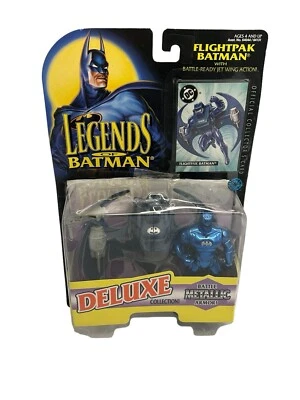 Leyendas de Batman Flightpak Batman Batalla Armadura Metálica 1995 Kenner De Colección Foto 1 de 4