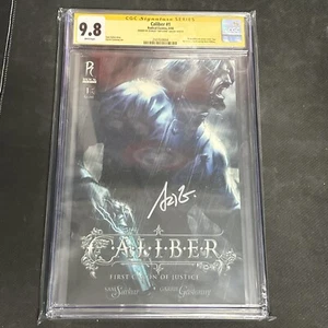 Kaliber #1 CGC SS 9.8 signiert von Stanley Artgerm Lau reguläre Abdeckung - Bild 1 von 6