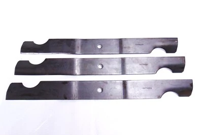 OEM Genuine Gravely Ariens Lawn Mower Set of 3 Blades 04774600 READ LISTING - Image 1 of 4