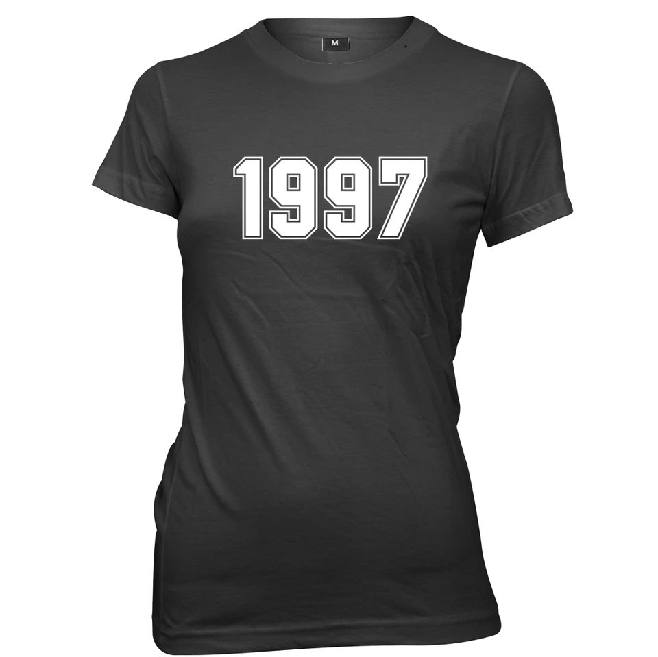 DAYTRIPPER CLOTHING 1997 Year Birthday Anniversary Womens Ladies Funny Slogan T-Shirt