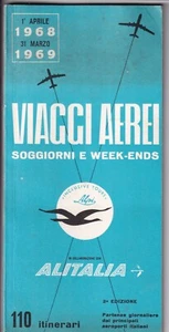 Viaggi Aerei  - Alpi Organizzazione viaggi Cuneo 1968 (Alpitour) II Edizione  - Picture 1 of 1