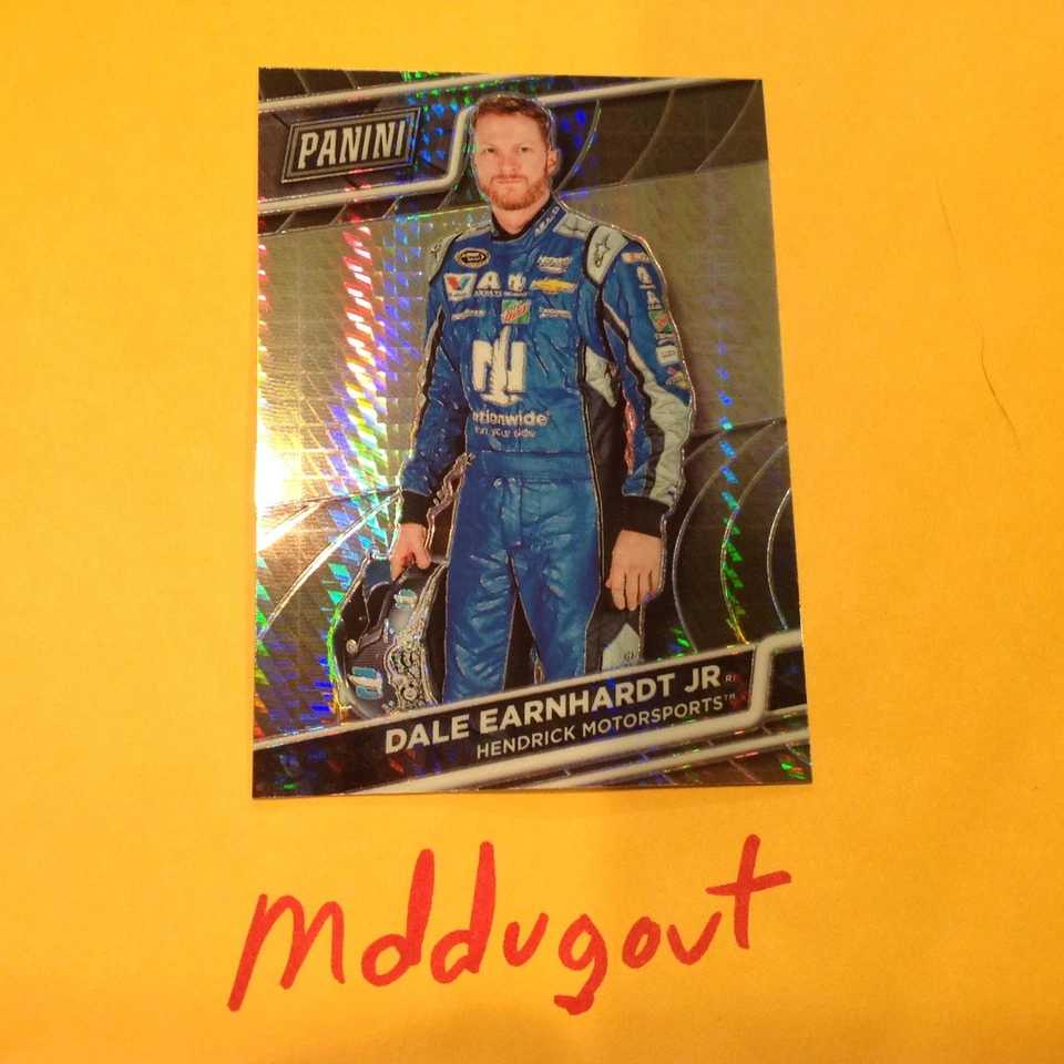 DALE EARNHARDT JR 91 Nascar 2016 Panini National VIP Gold Prizm Pulsar Refractor - Image 1 of 1