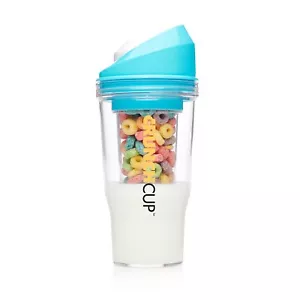 The CrunchCup - Ein tragbarer Müslischale - blau - Bild 1 von 4