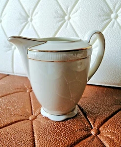 Zeh Scherzer Bavaria 50 Jahre Weiß Gold Milch Kanne Kännchen Kakaokanne 500 ml - Bild 1 von 2