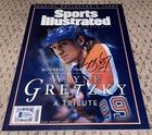 WAYNE GRETZKY SIGNED SPORTS ILLUSTRATED BAS BECKETT AUTOGRAPH HOCKEY MAGAZINE