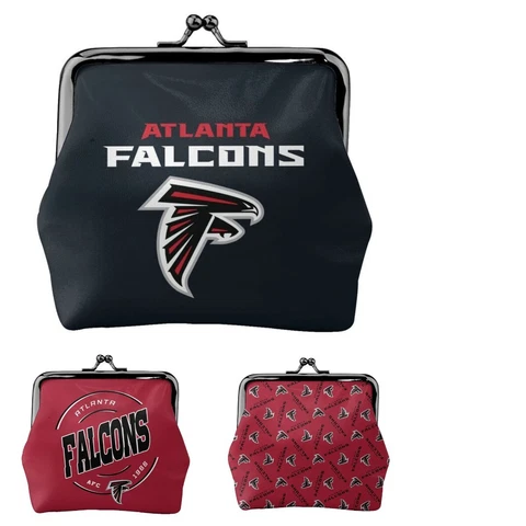 Atlanta Falcons Leather Coin Purse Change Purse Coin Bag Ladies Mini Wallet Cover