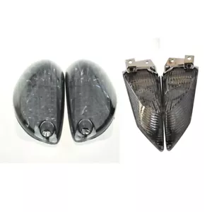 LED Frount and Rear Turn Signal Fit 11-23 GSXR 600/750 09-16 GSXR 1000 Smoked - Picture 1 of 6