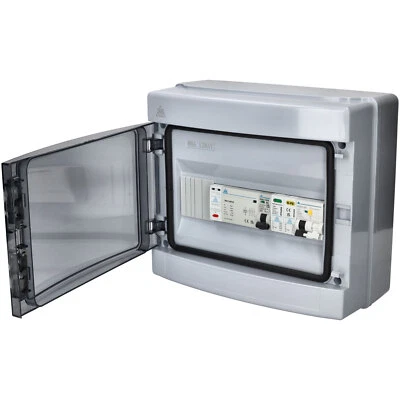 WCED WPEPME08/SP PME loss unit with type A 40A RCBO SPD, IP65 - Image 1 of 4