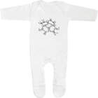 'Skydiving Formation' Baby Romper Jumpsuits / Sleep suits (SS036269)