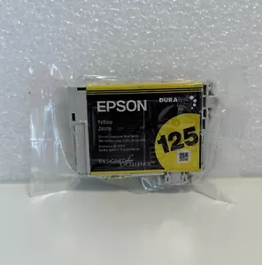 Cartuccia di inchiostro giallo originale Epson DURABrite 125 sigillata in fabbrica - Foto 1 di 1