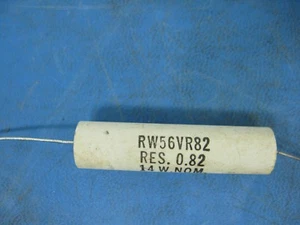 Ohmite 0,82 Ohm 14 Watt 5% RW56VR82 Drahtwiderstand - Bild 1 von 3