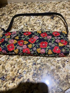 Vintage Santi Handtasche Geldbeutel bestickt Blumen Perlen - Bild 1 von 6