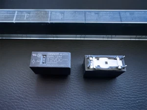 2Pcs G2RL-2A4 DC12 Omron PCB Power Relay 12VDC DPST-NO 8A 29x12.7x15.7mm - Picture 1 of 7