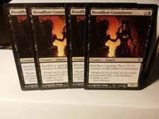 👍 FREE SHIPPING Bloodflow Connoisseur Avacyn Restored MTG X4 MAGIC NM