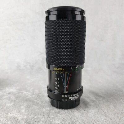 Lente de cámara Soligor C/D Zoom + Macro 80-200 mm sin probar Foto 1 de 4