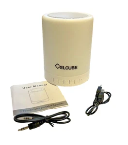 Celcube Smart Music Speaker Lamp Indoor Outdoor Wireless LED Multicolor Touch - Picture 1 of 9