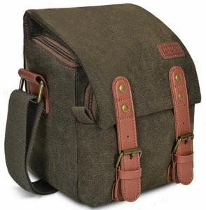 Carden digital camera bag canvas shoulder bag outdoor canvas camera bag - Picture 1 of 14