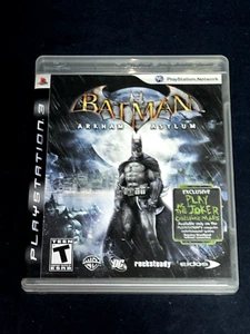 Sony Playstation 3 PS3 Batman Arkham Asylum Joker Play + Handbuch komplett GETESTET - Bild 1 von 5