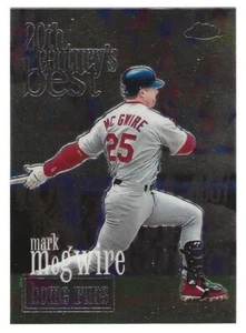2000 Topps Chrome #232 Mark McGwire St. Louis Cardinals 20CB BV$3 - Picture 1 of 1