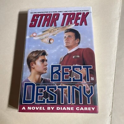 Hardcover Book: Best Destiny (Original Series) Diane L. Carey (1993) !Good - Image 1 of 4