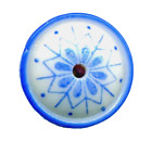 Modèle ancien bouton de sifflet Chine #6, bleu clair