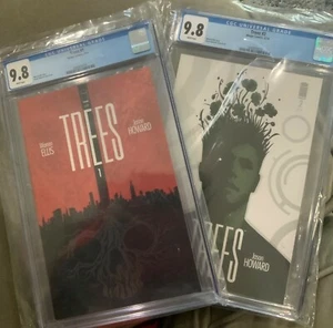 CGC 9.8 TREES 1 & 2 First print Image Comics Warren Ellis NM/M NBC SHOW? - Bild 1 von 5