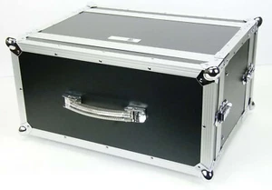 5 HE 19" Effektrack CO DD 24 cm tief DJ Studio PA Rack Case Roadinger Flightcase - Bild 1 von 11