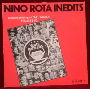 Nino Rota Inedits Cine Parade Lp Record General Music France Records - Picture 1 of 7