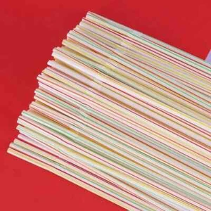Flexible Bendy Party Disposable Plastic Drinking Straws - Assorted Colors 450PC - Picture 1 of 3
