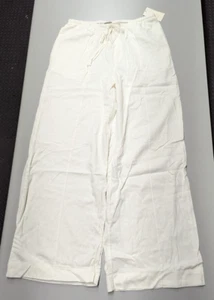 Universal Thread Women's White Linen Pants Size Medium - Picture 1 of 4
