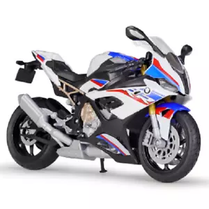 Welly 1:12 2021 BMW S1000RR Motorrad Modell OVP Weiß - Bild 1 von 6
