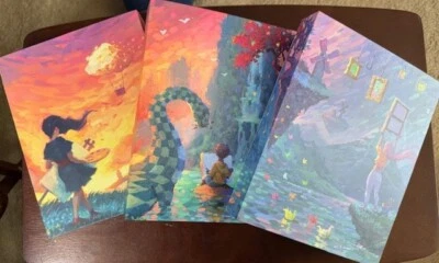 Road To Infamy R2I Canvas empty board game boxes (3) - no game components - Image 1 of 4