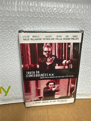 Truth or Consequences, N.M. (DVD, 1998)  Kiefer Sutherland, NEW Sealed Foto 1 de 3