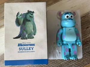 400 Only MONSTERS INC SULLEY Bearbrick BE RBRICK (Medicom Toy Figure Sally Disne - Picture 1 of 3