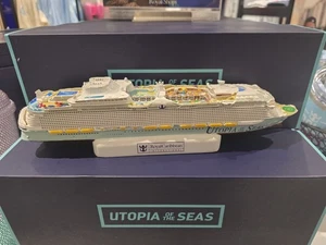 RCCL. ROYAL CARIBBEAN.  UTOPIA Of THE SEAS CRUISE SHIP MODEL.  - Picture 1 of 3