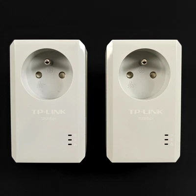 Lot 2 Prises Adaptateurs CPL TP-Link TL-PA4015P  (AV500) / 500 Mbps Mb - Bild 1 von 2