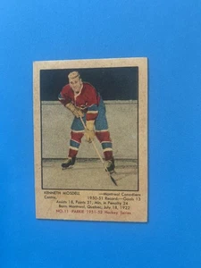 51/52 Parkhurst #11 Ken Mosdell Montreal Canadiens VG-EX - Picture 1 of 2